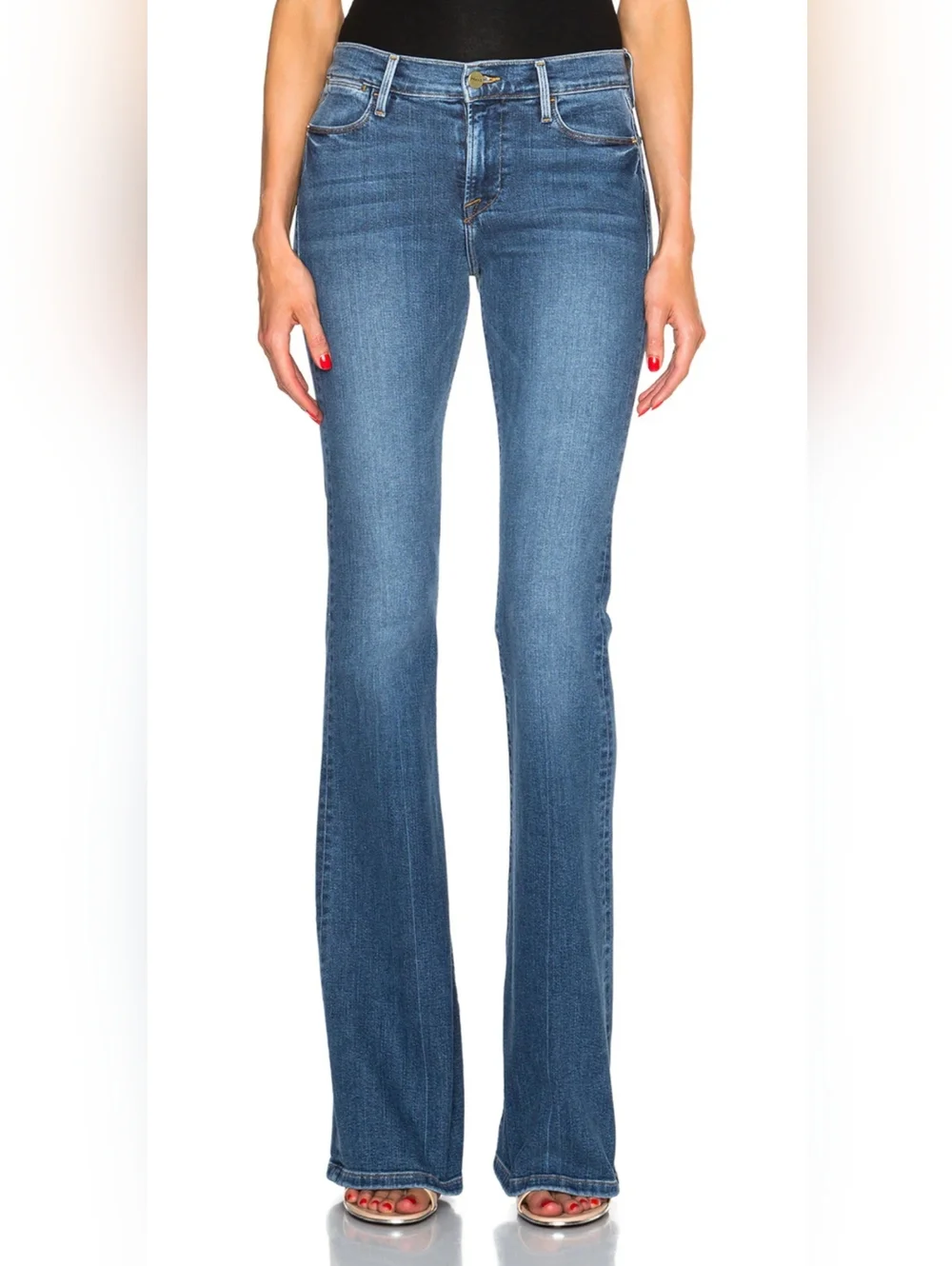 FRAME Le High Flare Jeans, Size 29 - Picture 2 of 10
